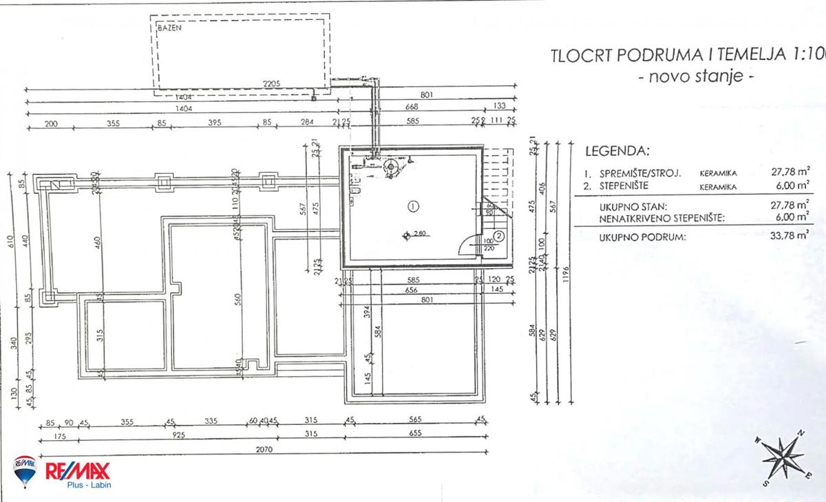 Cantiere Labin, 1.673m2