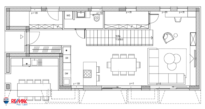 Casa Sveti Lovreč Labinski, Raša, 152m2