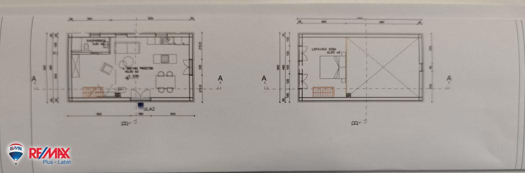 Cantiere Labin, 835m2
