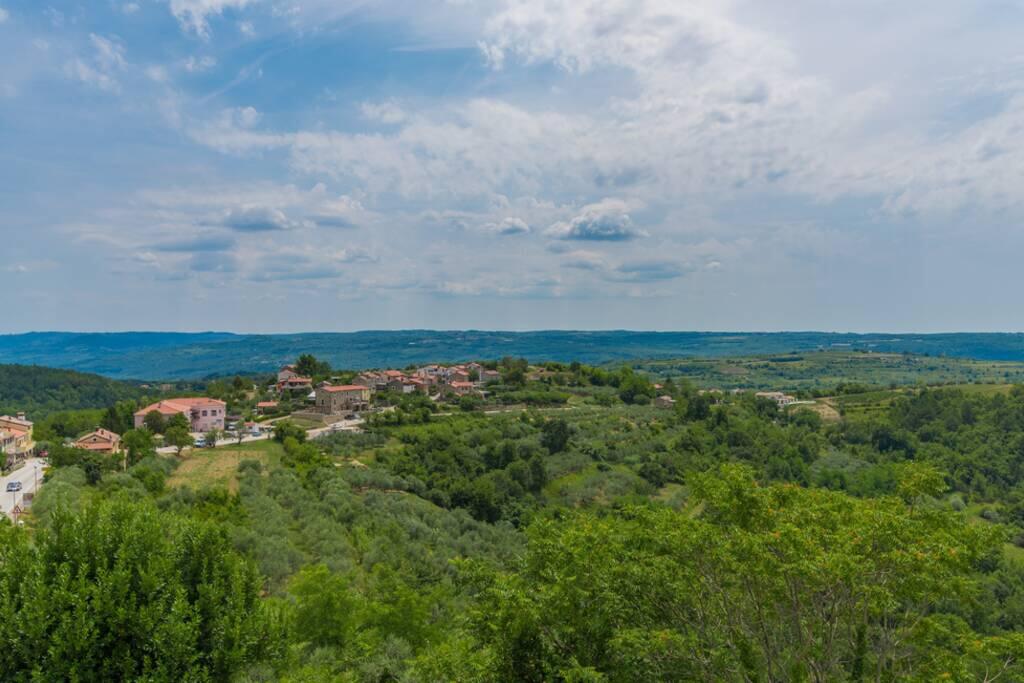 Immobili Istria, vendo casa con piscina, dintorni Buje-Buie