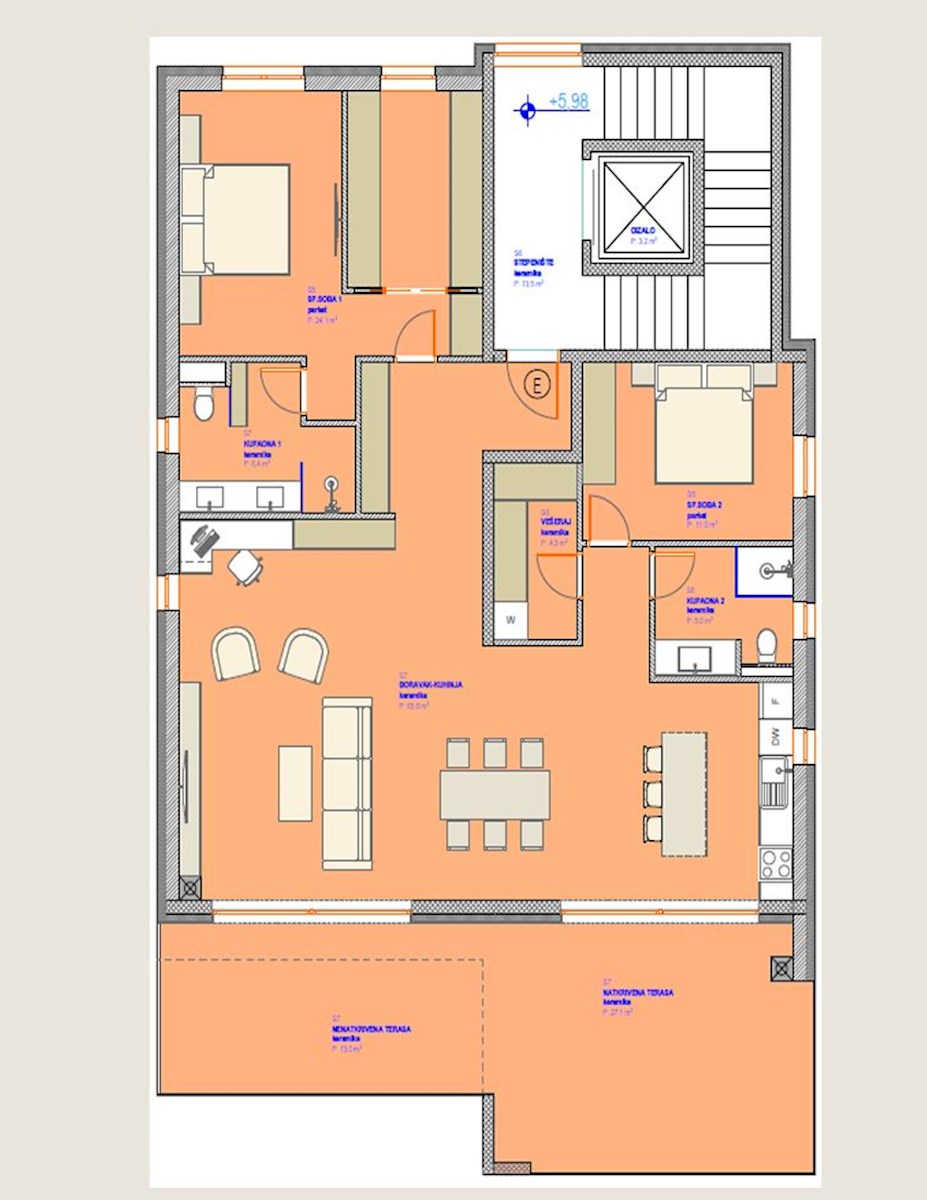 Attico Esclusivo con Vista Mare – Nuova Costruzione nei Pressi di Umago