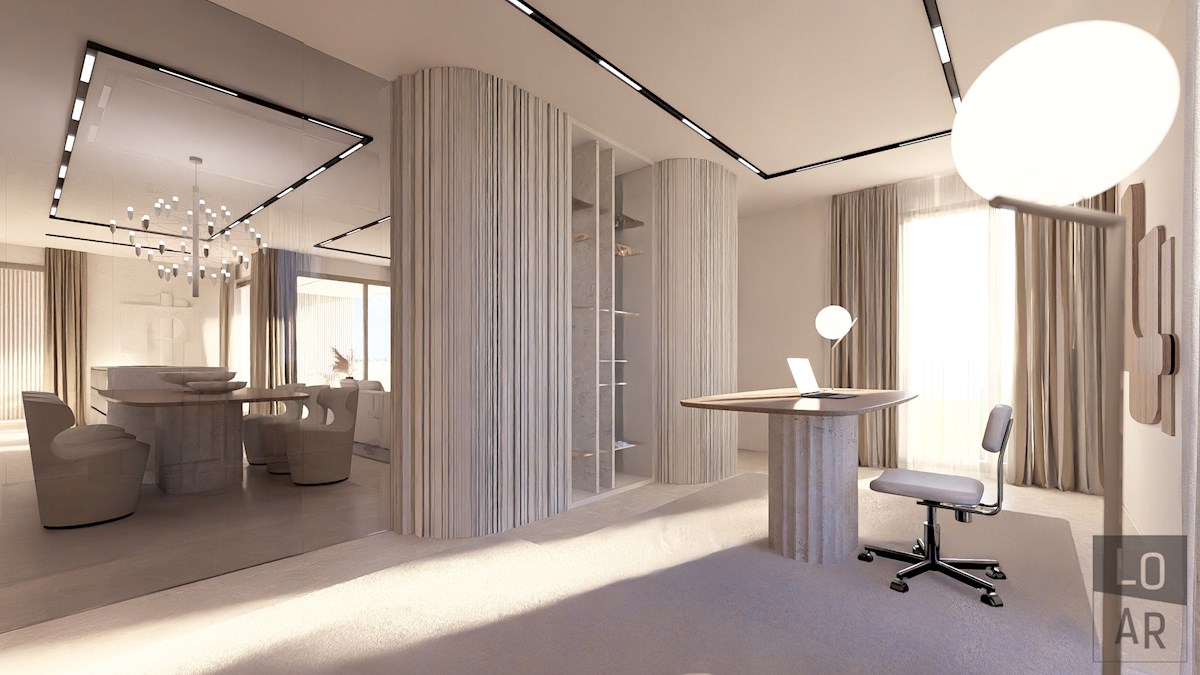 Primo piano esclusivo con vista mare