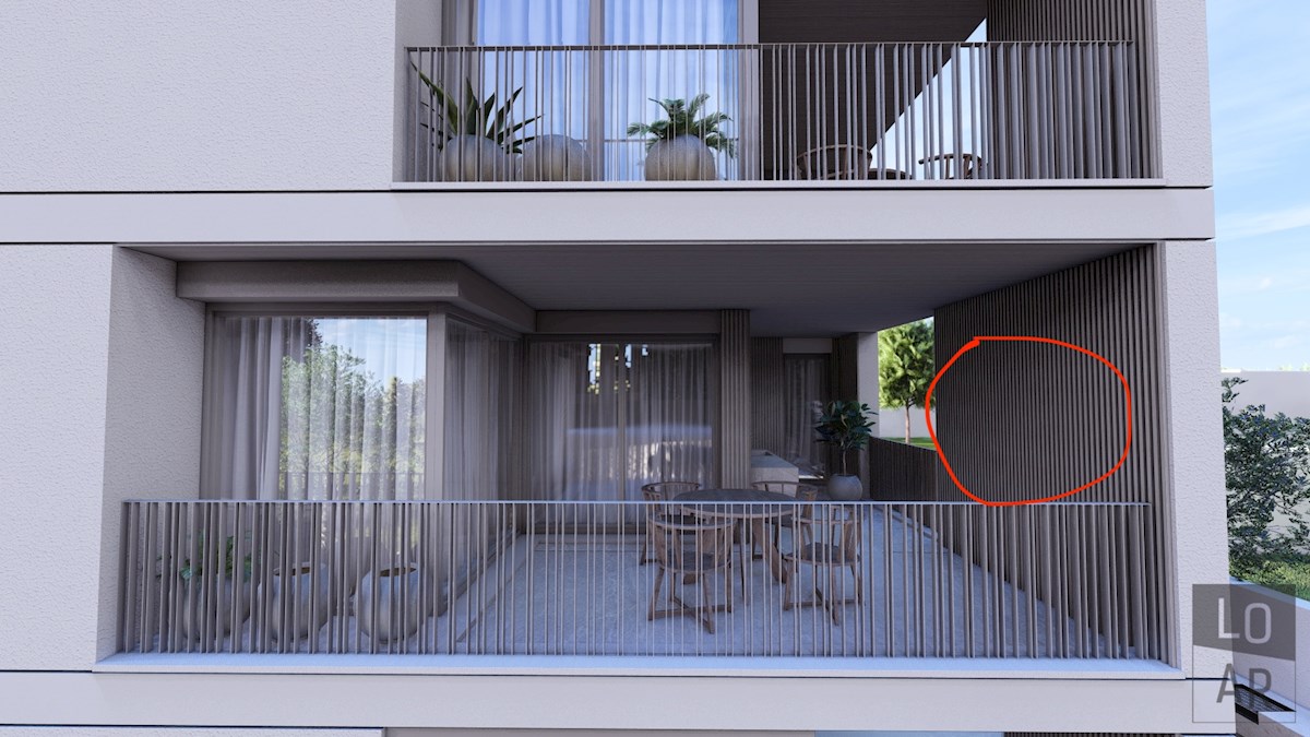 Primo piano esclusivo con vista mare