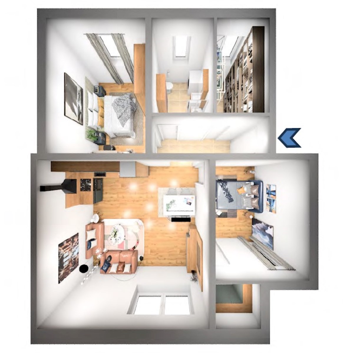 Immobiliare Istria, appartamento in vendita, vicino a Buja