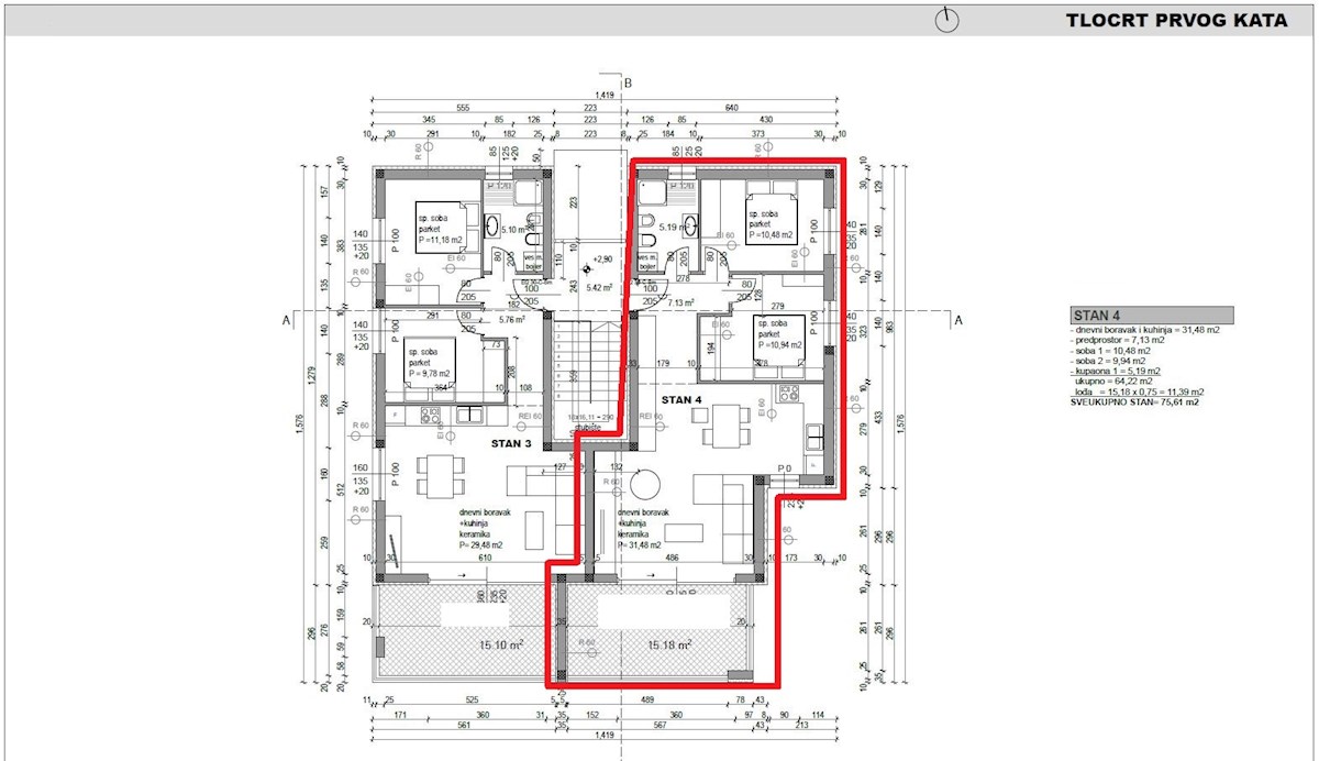 Immobili di lusso Istria, vendo appartamento, Novigrad-Cittanova