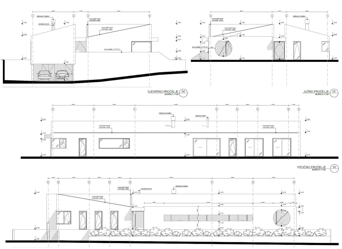 Progetto Moderno in Zona Tranquilla vicino a Buie – Terreno Edificabile con Progetto Concettuale