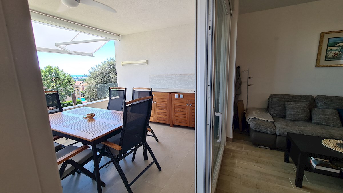 Immobili Istria, vendo appartamento con vista mare, Novigrad-Cittanova