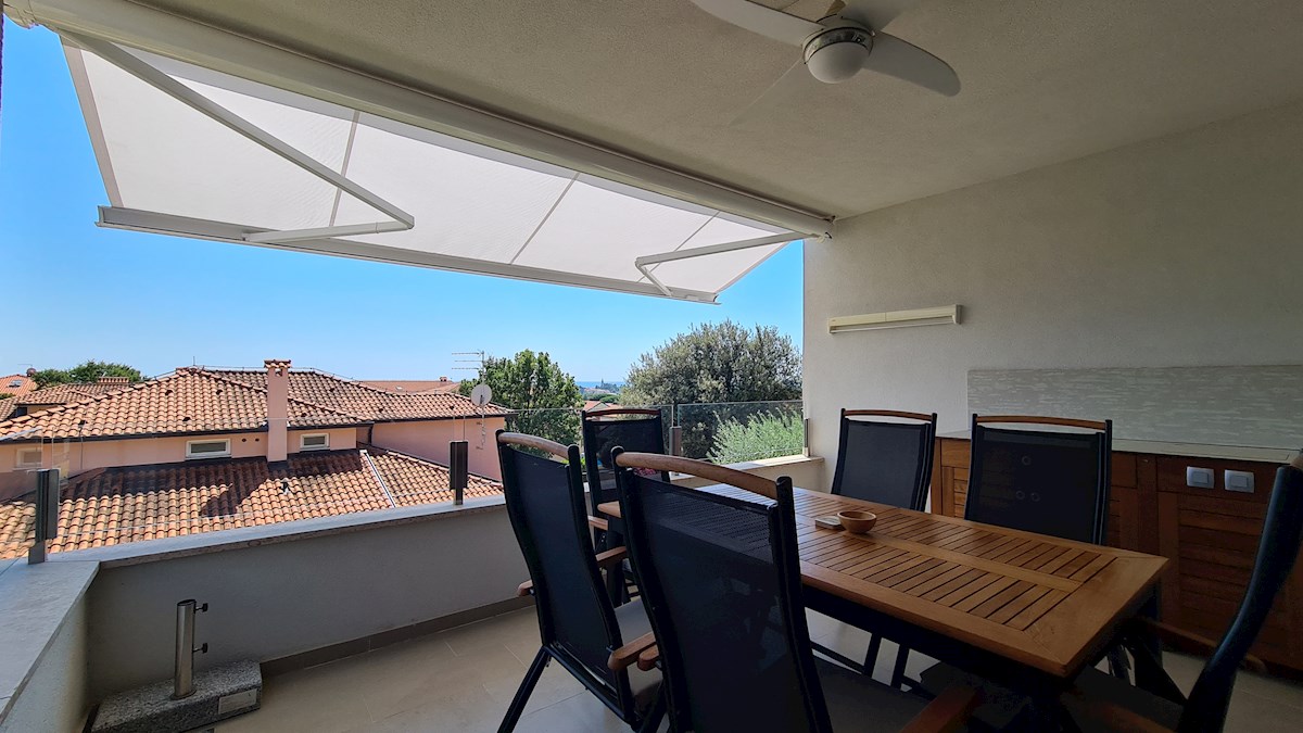 Immobili Istria, vendo appartamento con vista mare, Novigrad-Cittanova