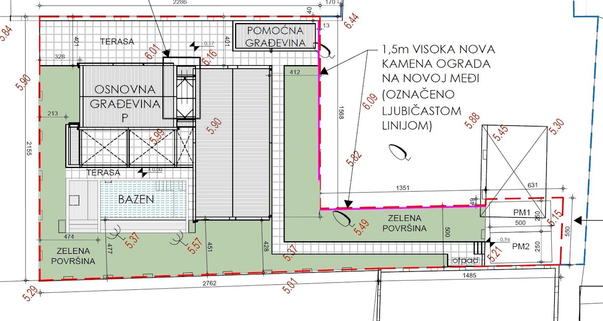 Immobiliare Istria, vendo terreno edificabile con progetto, vicino Umago