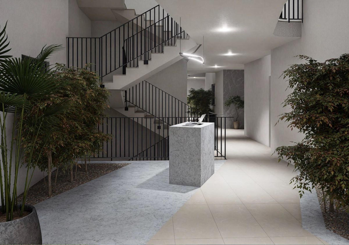 Moderno appartamento al piano terra in una buona posizione a Umago