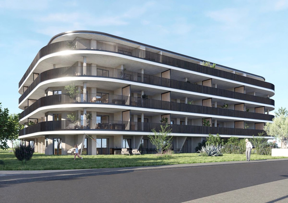 Moderno appartamento al piano terra in una buona posizione a Umago