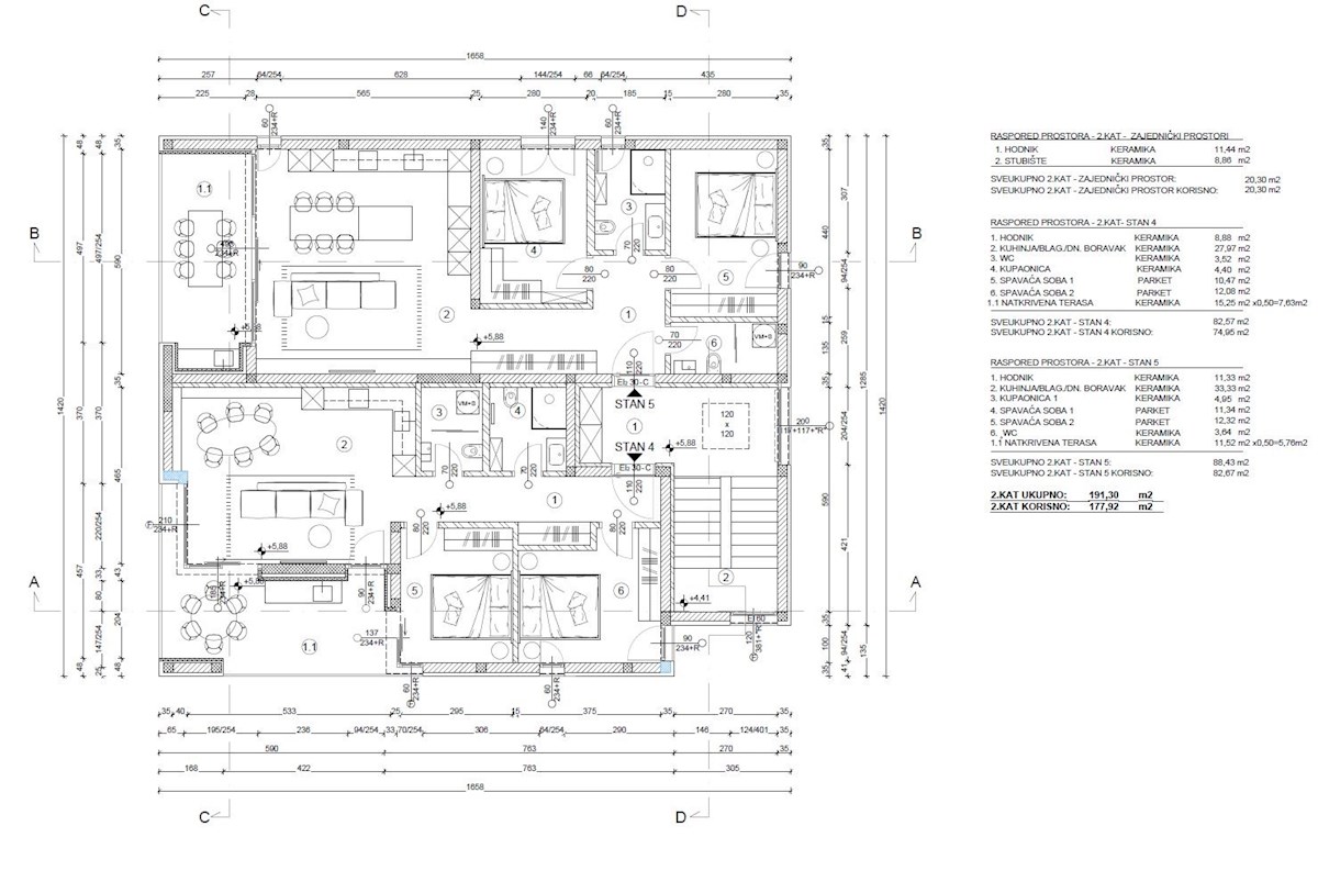 Vista panoramica sul mare dall’ultimo piano