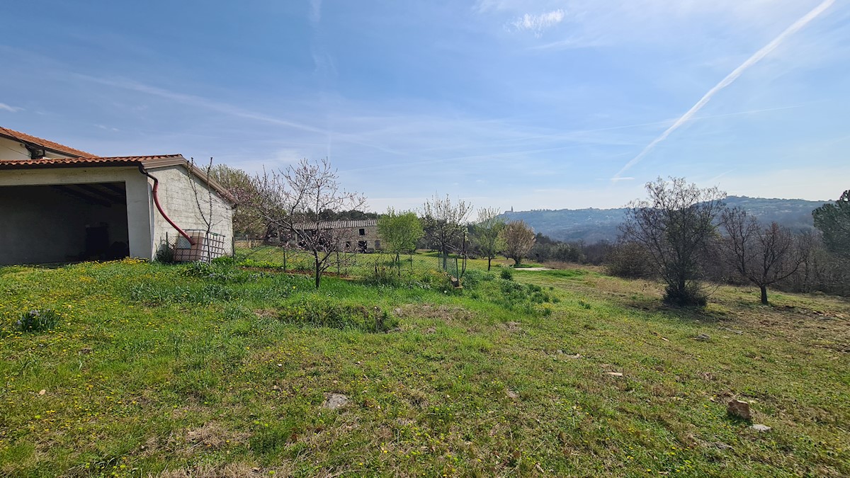 Immobili Istria, vendesi casa con ampio giardino, dintorni Buie