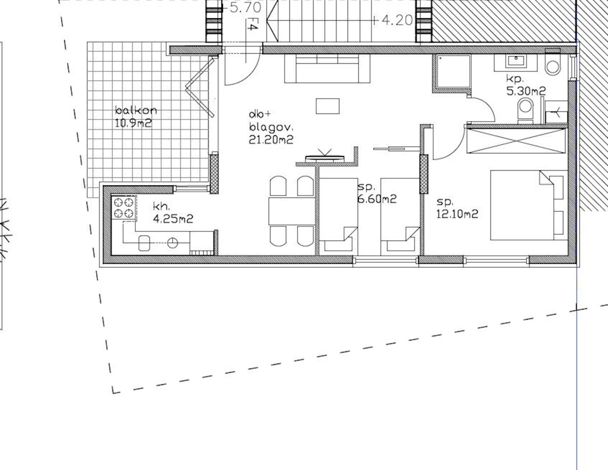 Immobili Istria, vendo apartamento moderno vicino il mare, dintorni Umag-Umago