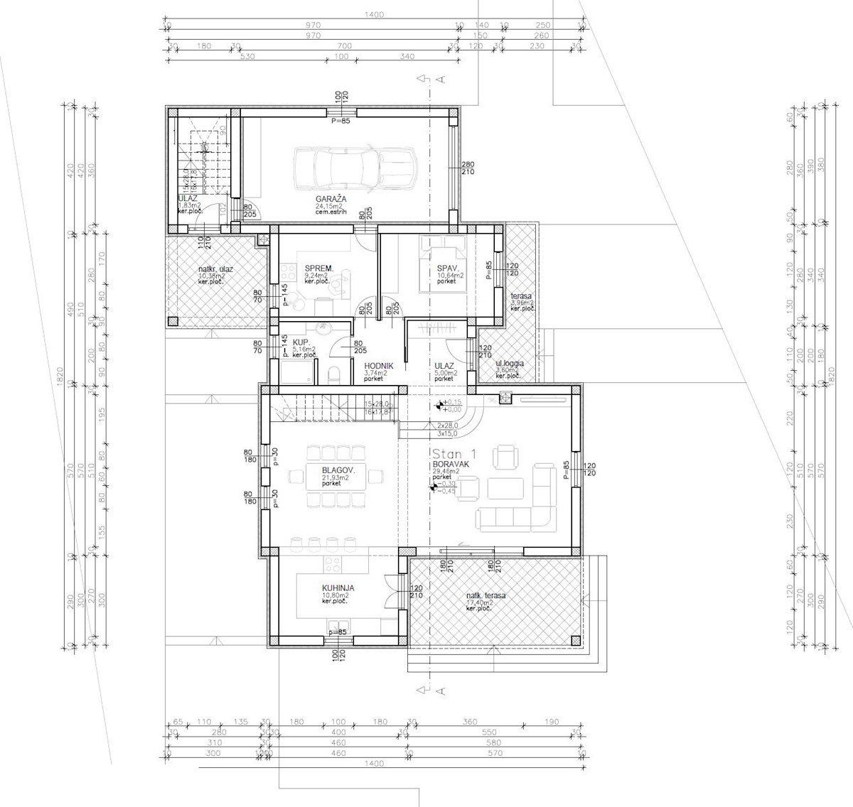 Immobili in Istria, vendo casa, Novigrad-Cittanova