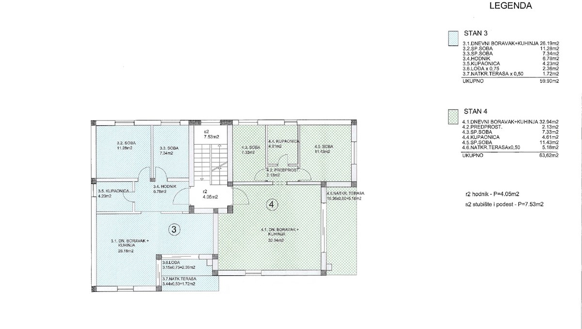 Immobili Istria, vendo appartamento con terrazzo sul tetto, Novigrad-Cittanova