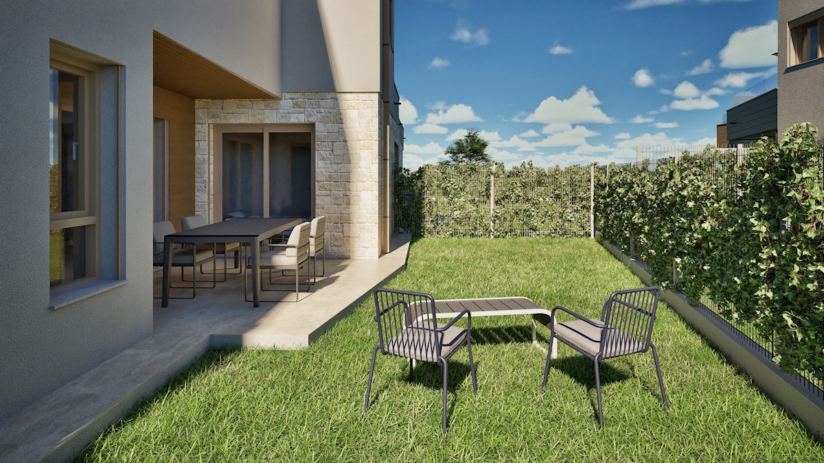 Appartamento al piano terra vicino alla spiaggia e al centro di Umago