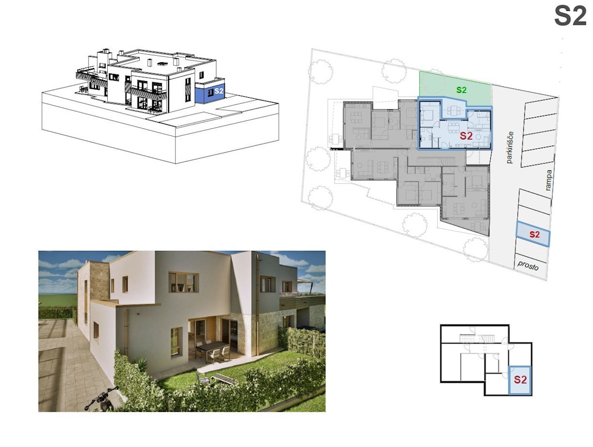 Appartamento al piano terra vicino alla spiaggia e al centro di Umago