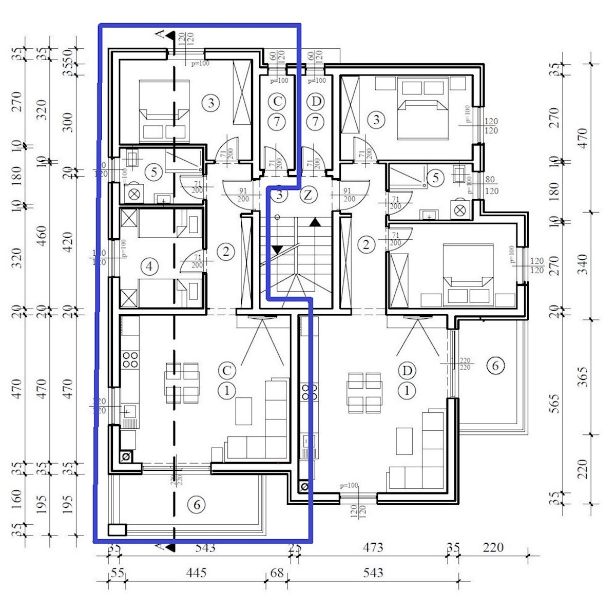 Immobili Istria, vendo appartamento moderno, dintorni Umag-Umago