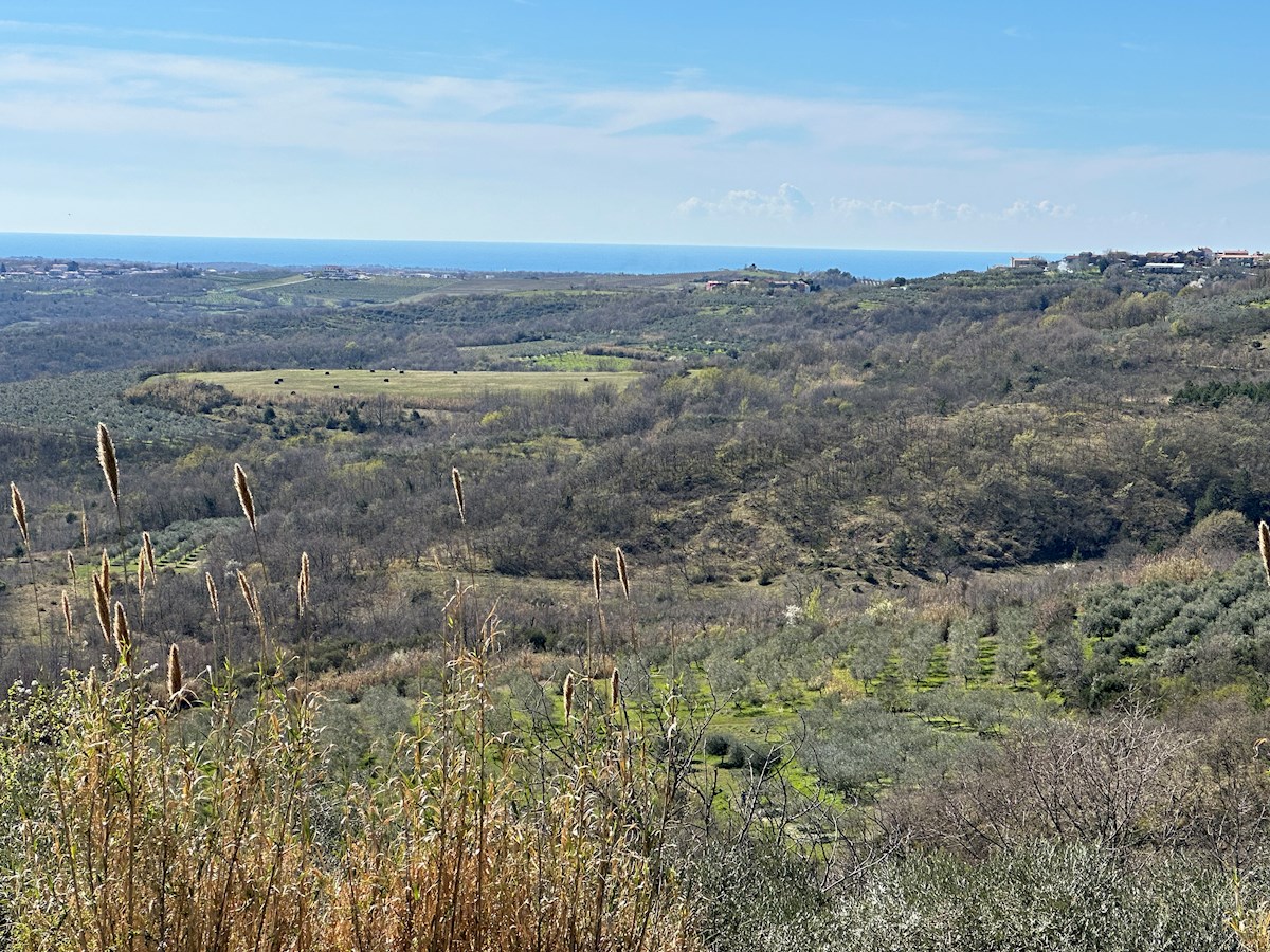 Terreno edificabile con splendida vista mare e permesso di costruire