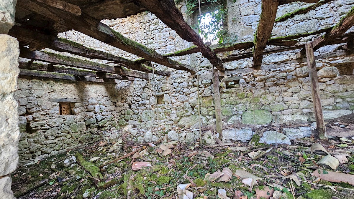 Immobili di lusso Istria, in vendita una grande tenuta con una casa in pietra, Labin