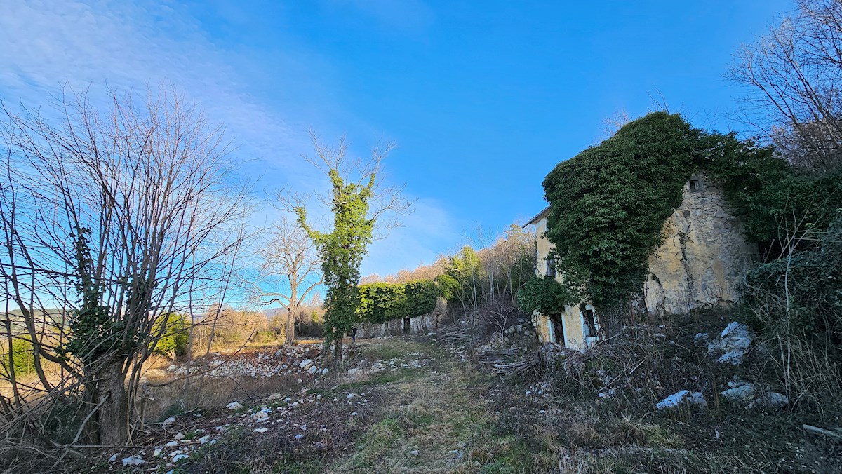 Immobili di lusso Istria, in vendita una grande tenuta con una casa in pietra, Labin