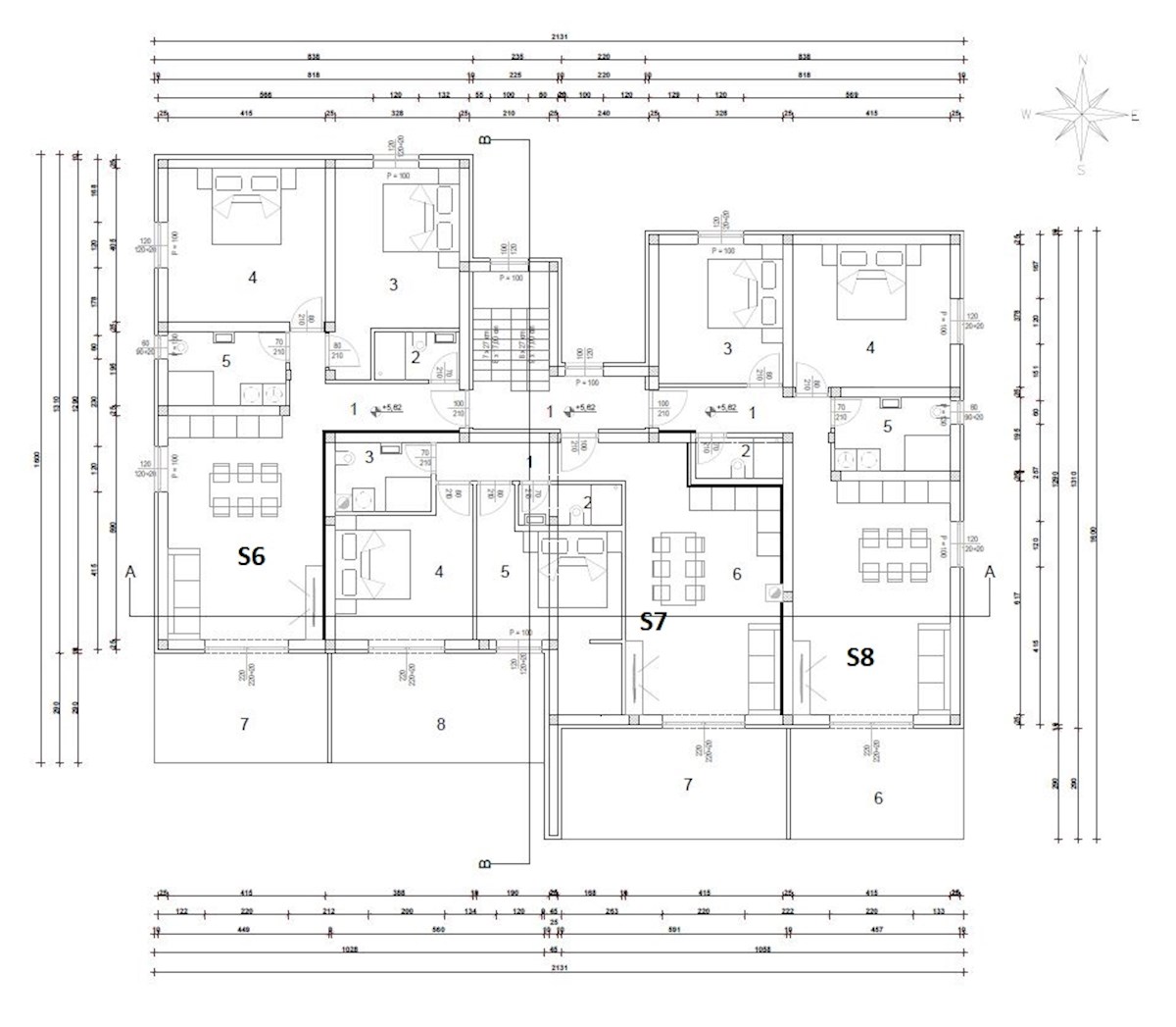 Immobili Istria, vendo appartamento con vista mare, Novigrad-Cittanova