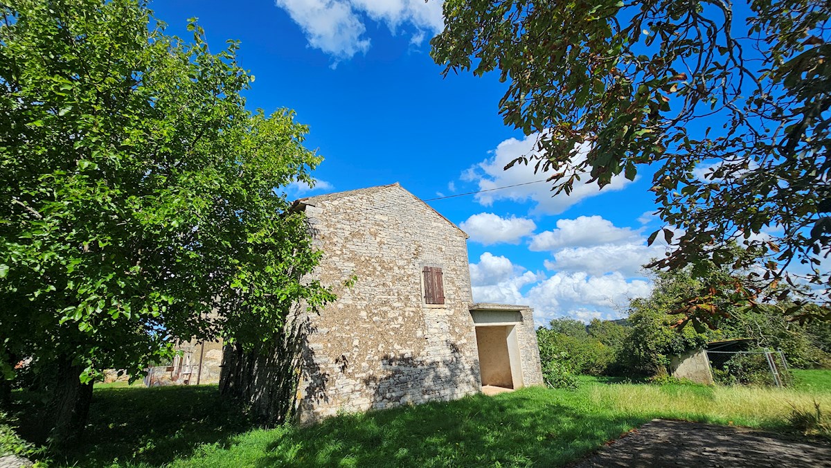 Autentica Stanzia Istriana con Due Case in Pietra e Vista sulla Natura