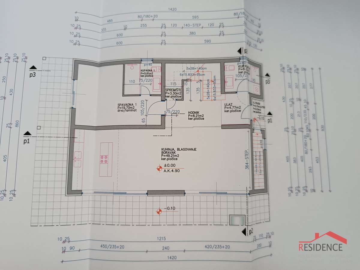 Fažana. Bellissimo terreno edificabile con permesso di costruire in una posizione bellissima.