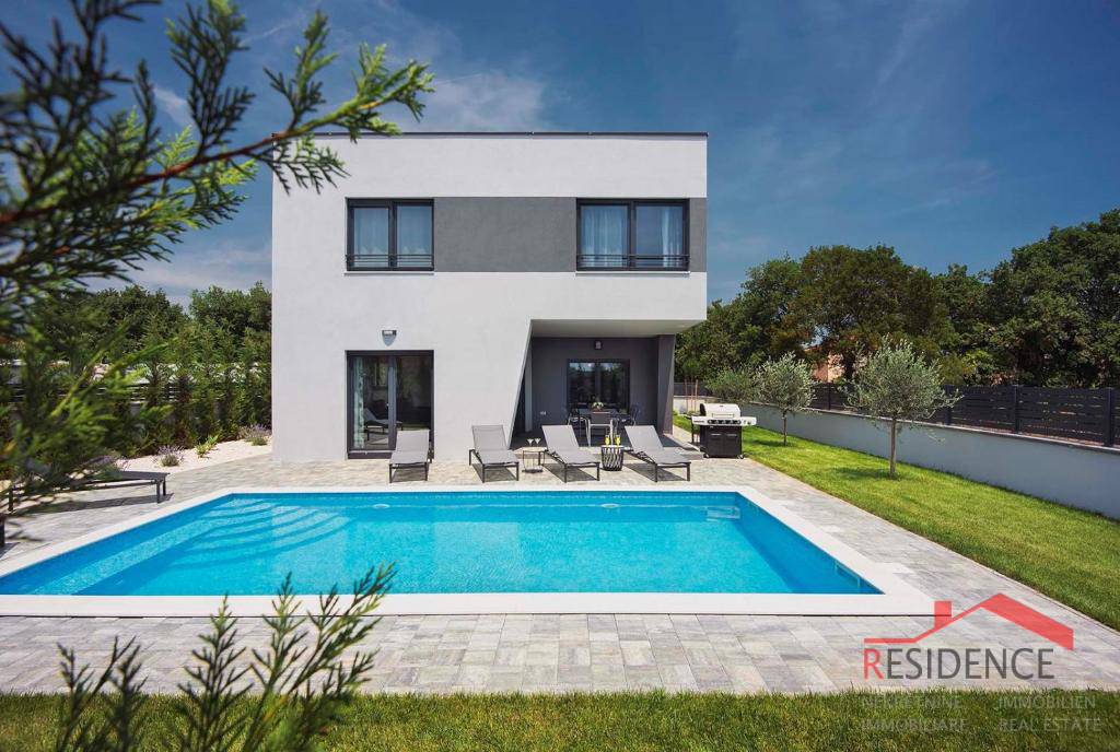 Jadreški, bellissima villa nuova con piscina