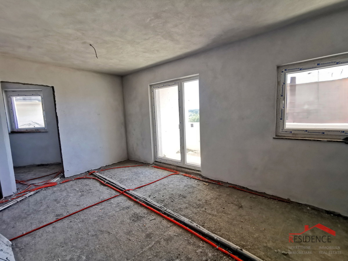 PULA-KAŠTANJER, APPARTAMENTO AL PRIMO PIANO, NUOVA COSTRUZIONE