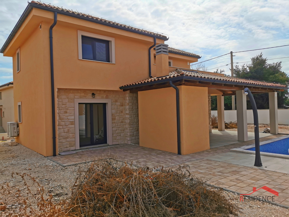 Juršići, dintorni, nuova casa indipendente con piscina