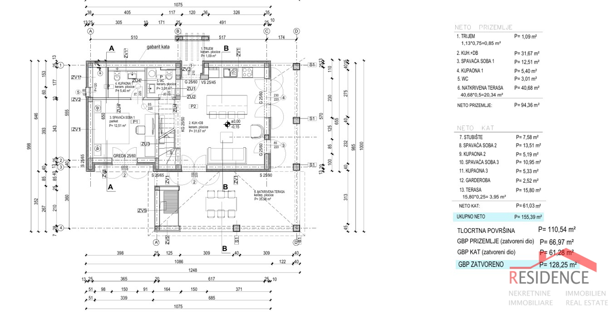 Juršići, dintorni, nuova casa indipendente con piscina