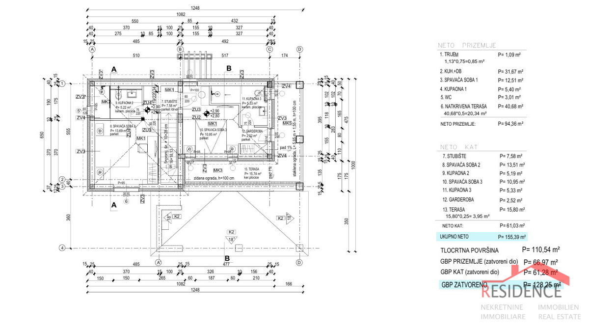 Juršići, dintorni, nuova casa indipendente con piscina