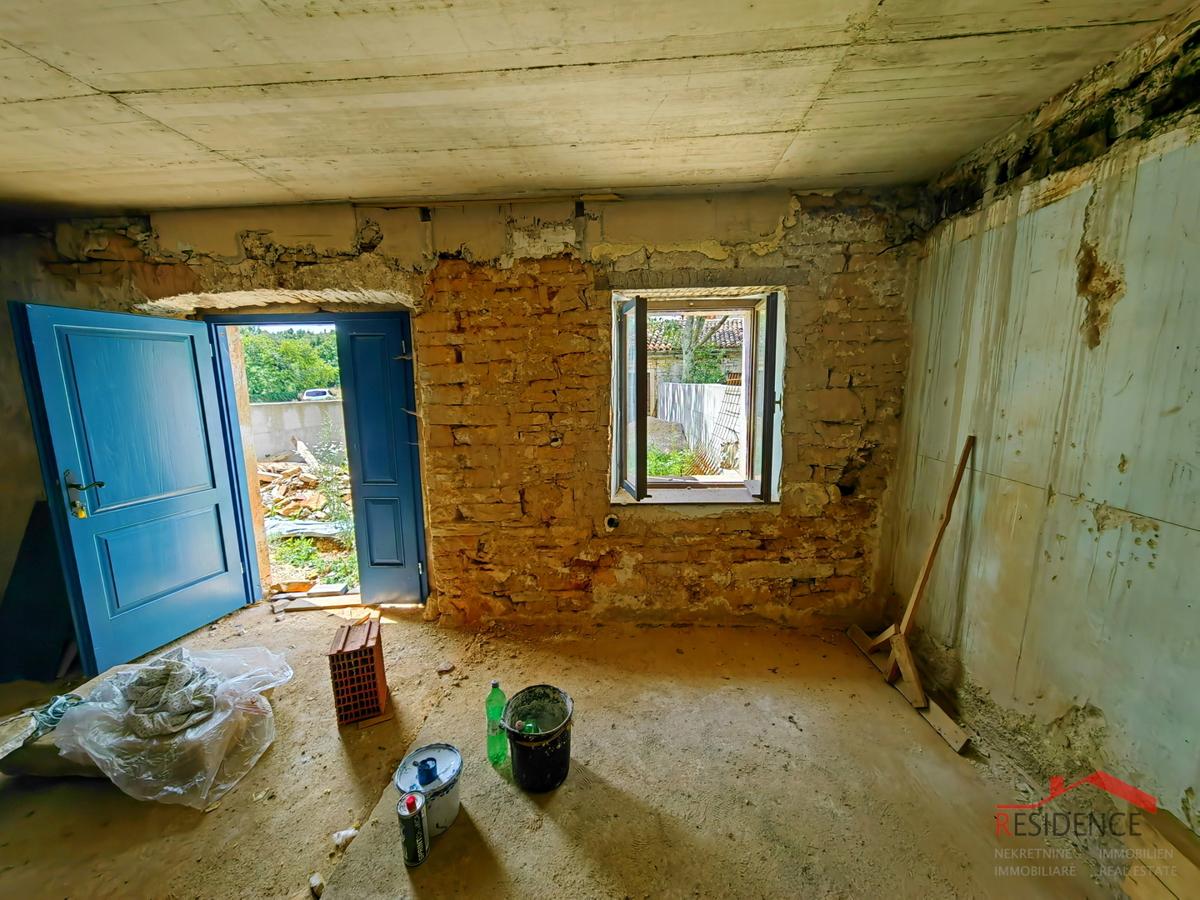 Žminj, casa in pietra istriana, dependance, giardino