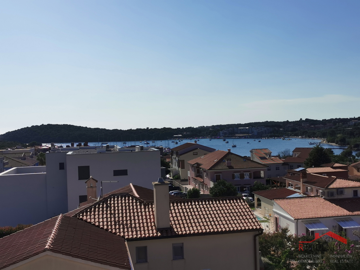 Banjole - Volme, nuovo appartamento al secondo piano con vista mare, garage