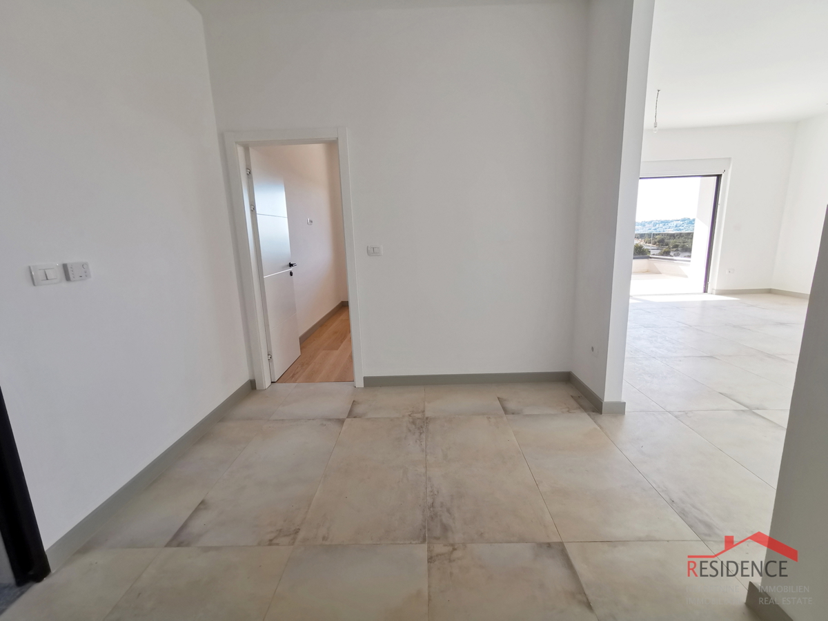 Banjole - Volme, nuovo appartamento al secondo piano con vista mare, garage