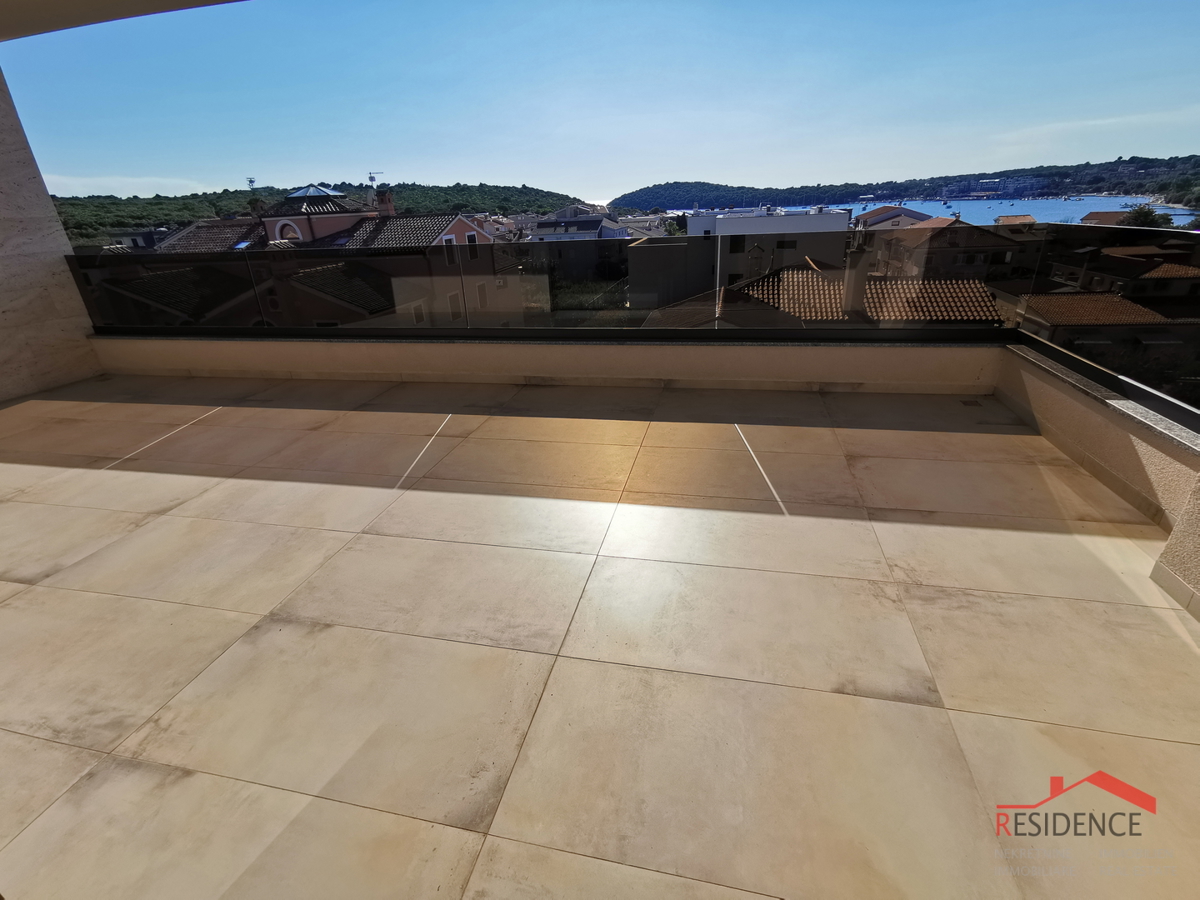 Banjole - Volme, nuovo appartamento al secondo piano con vista mare, garage