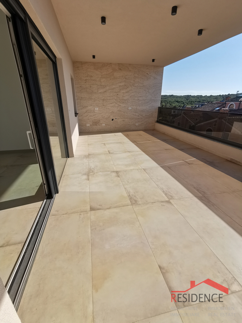 Banjole - Volme, nuovo appartamento al secondo piano con vista mare, garage