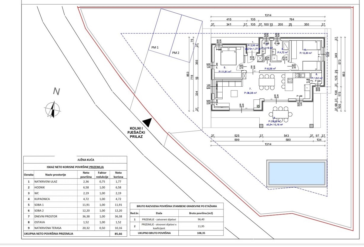 Nuova casa indipendente vicino a Svetvičent