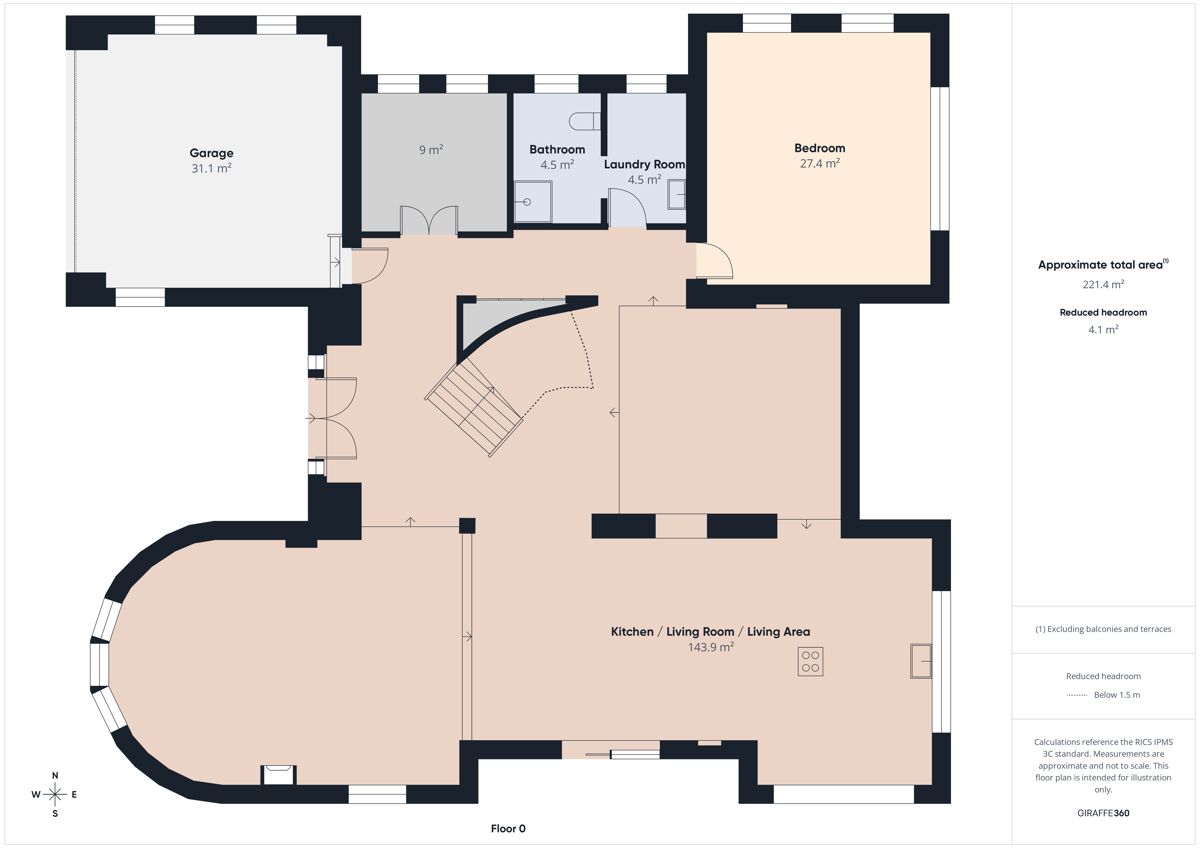 Banjole, villa di lusso con piscina, vicino al mare e al porto turistico