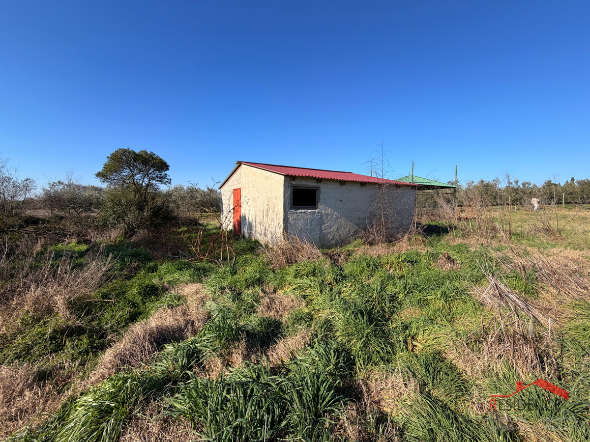 Pula, Monte Turco, terreno con edificio