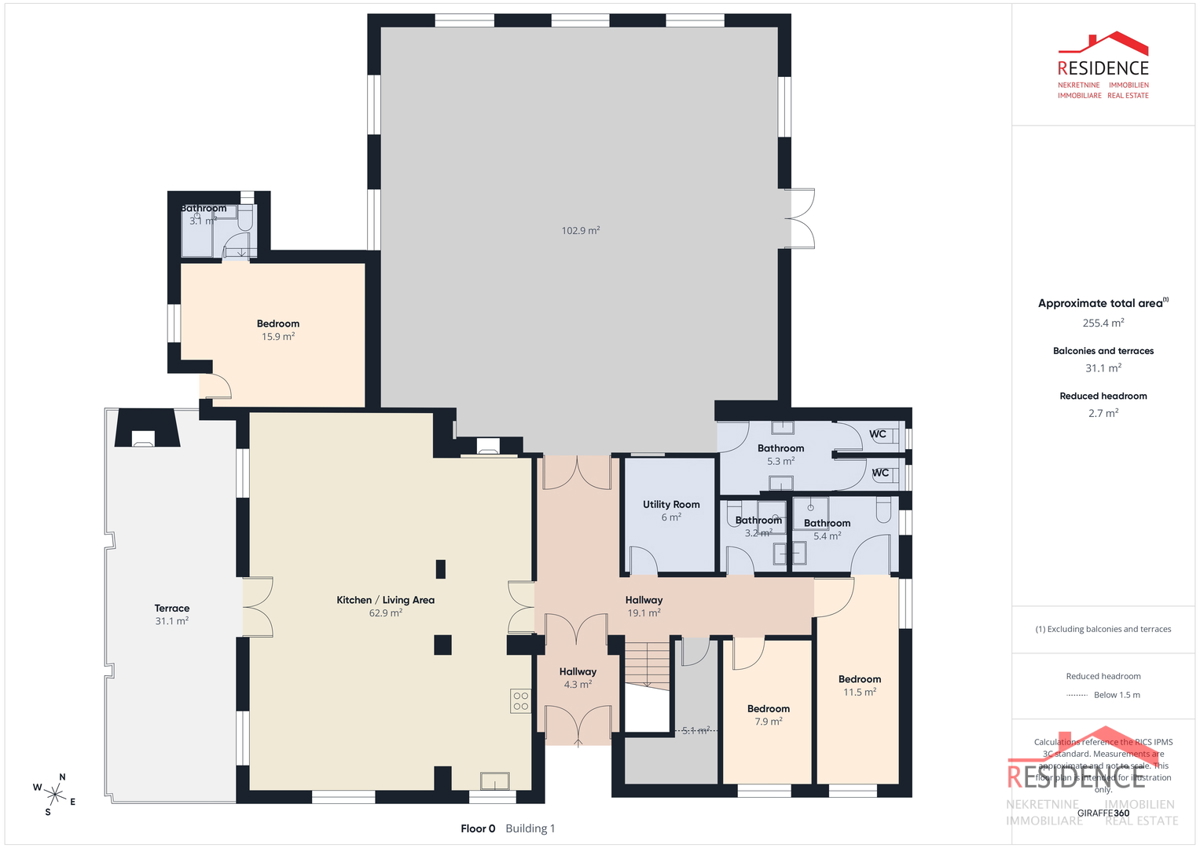 Villa con grande tenuta adatta al turismo della salute e del benessere - zona di Svetvinčenat