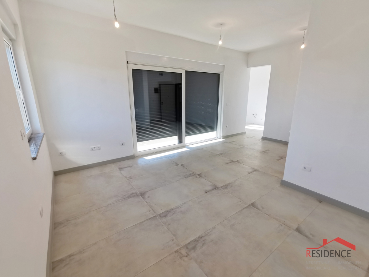 Banjole - Volme, nuovo appartamento al secondo piano con vista mare, posto per auto