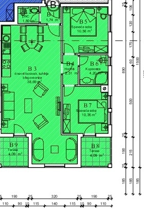 Banjole, Volme, appartamento al 1° piano vicino al mare