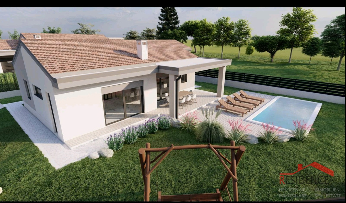 Nuova casa indipendente vicino a Svetvičent