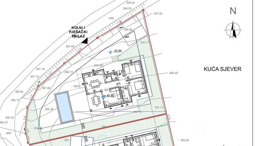 Nuova casa indipendente vicino a Svetvičent