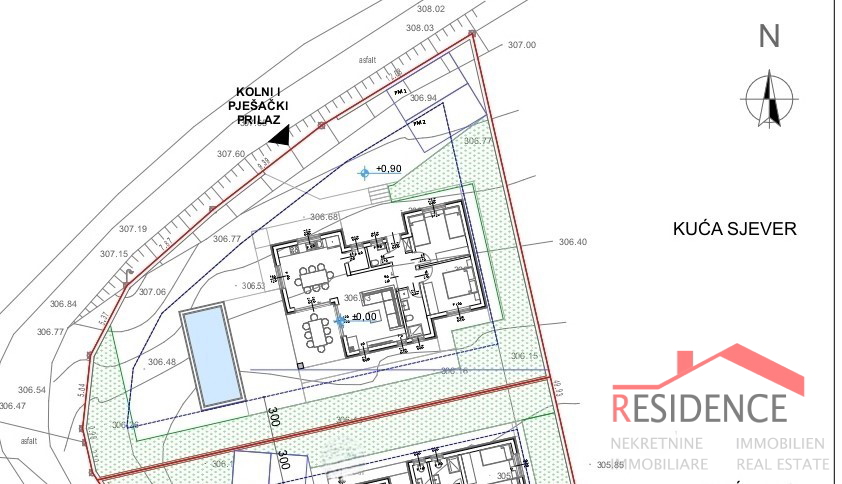 Nuova casa indipendente vicino a Svetvičent