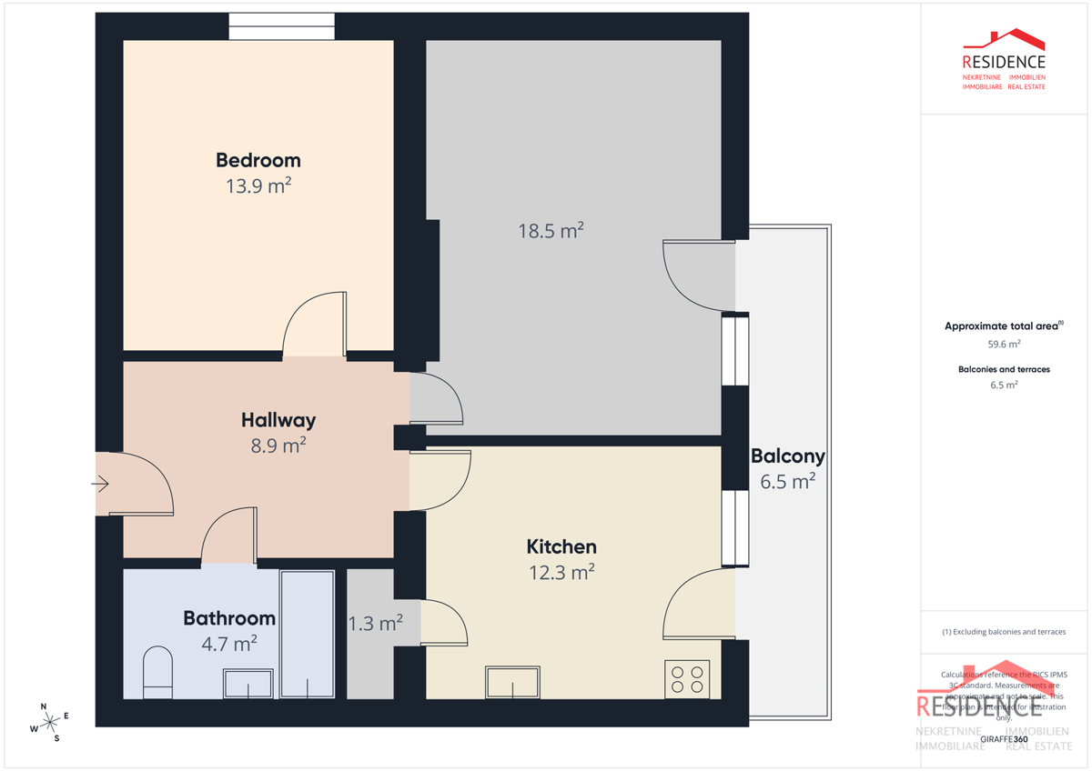 Esclusiva: appartamento a Veruda – posizione eccellente, a 700 m dal mare, subito abitabile