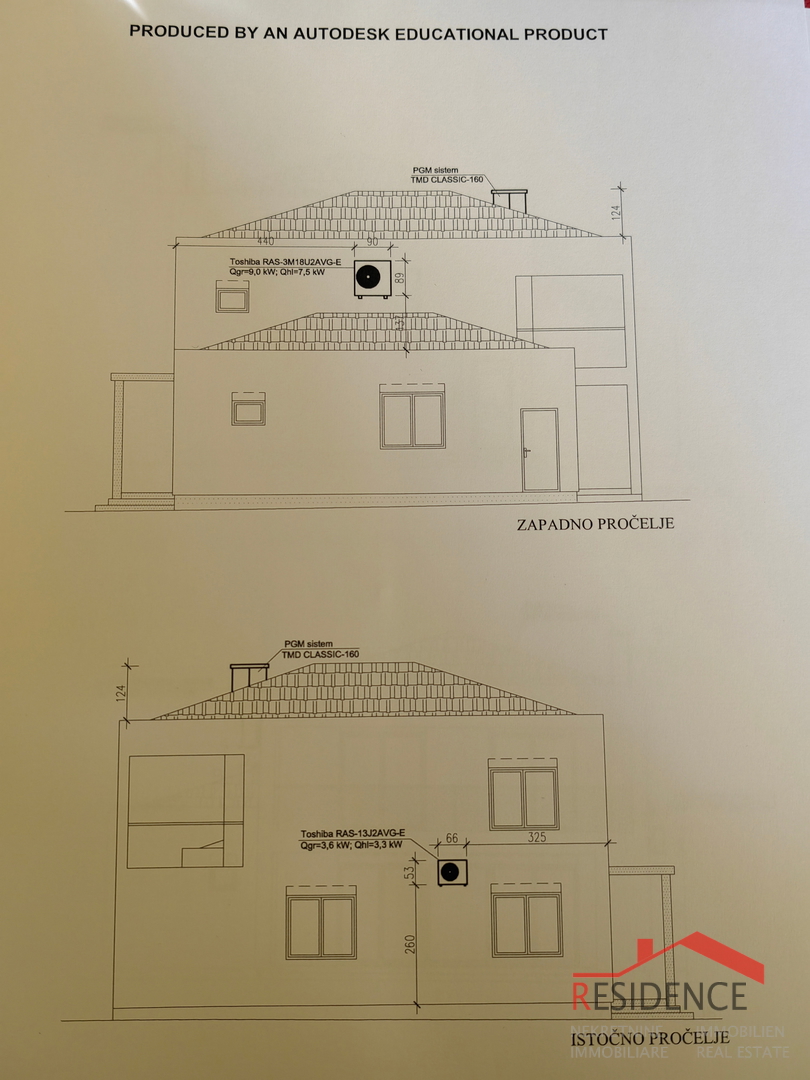 CUKRIĆI - SVETI KIRIN, TERRENO EDIFICABILE CON PERMESSO DI COSTRUIRE
